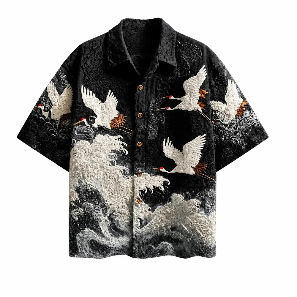 TSURU | CAMISA CON ESTAMPADO PARA HOMBRE
