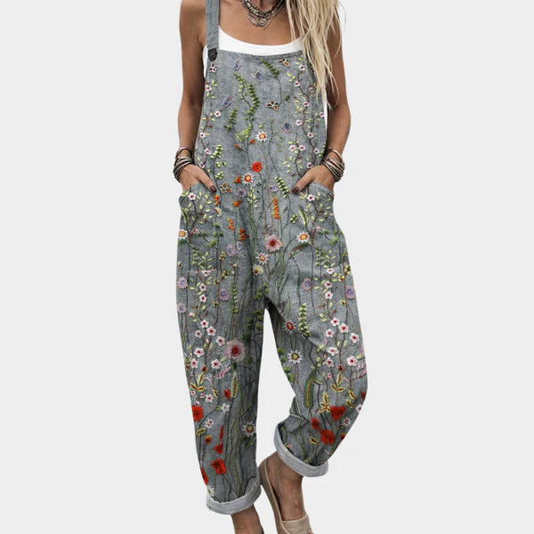 LIORA | MONO CON ESTAMPADO DE FLORES SILVESTRES PARA MUJER