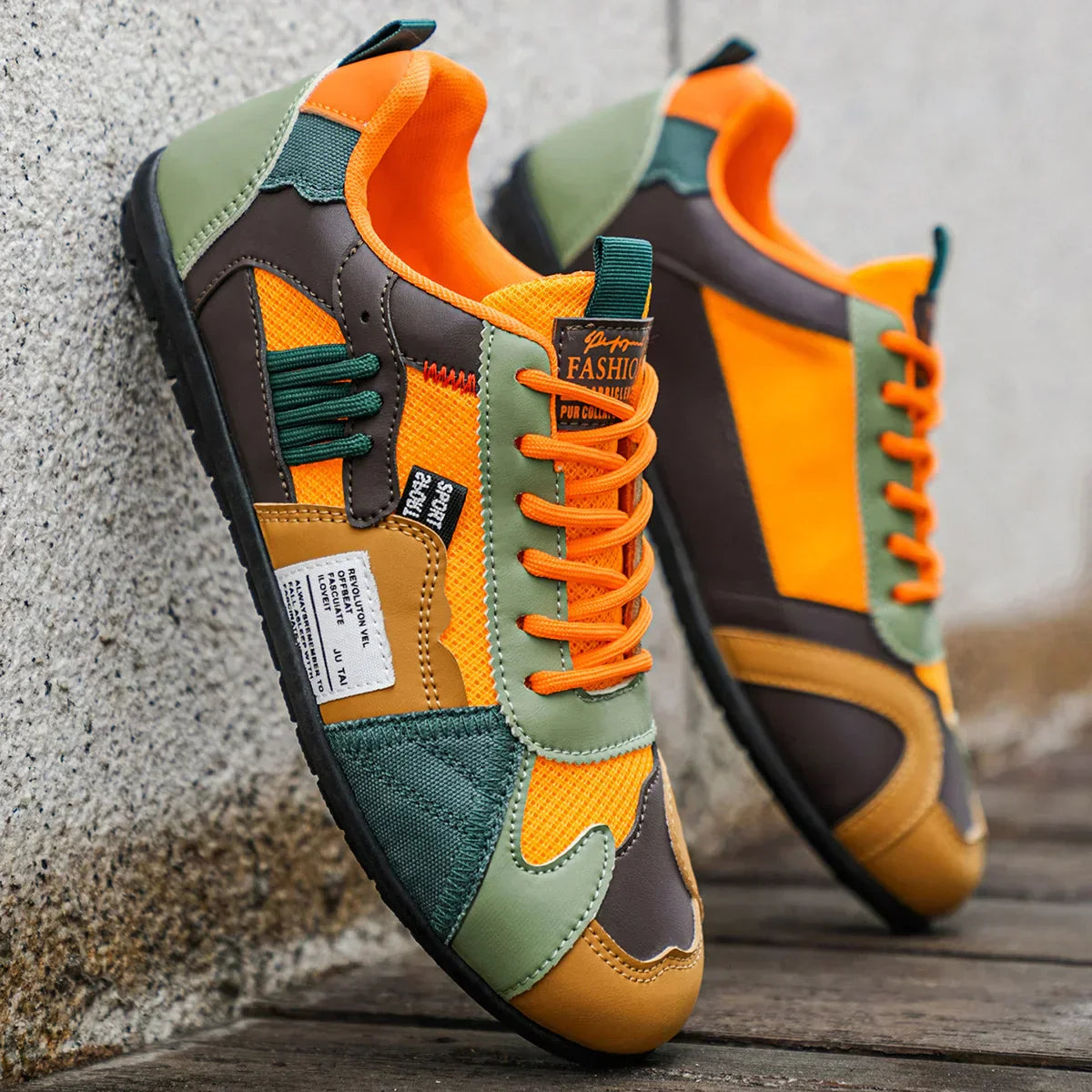 GIOVANNI | ZAPATILLAS RETRO COLORIDAS