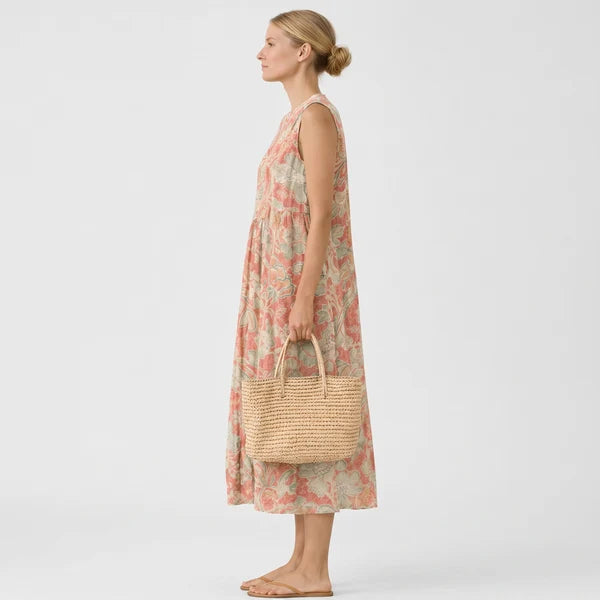 VENEZIA | VESTIDO MIDI DE MUJER CON ESTAMPADO FLORAL