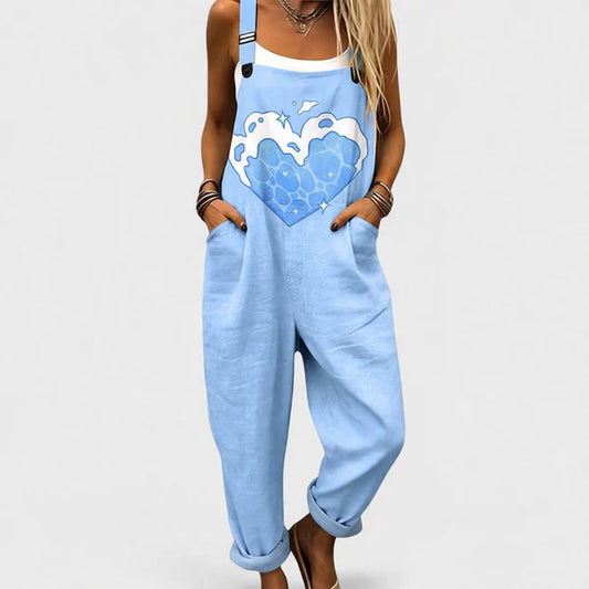 VERA | MONO AZUL CORAZÓN PARA MUJER