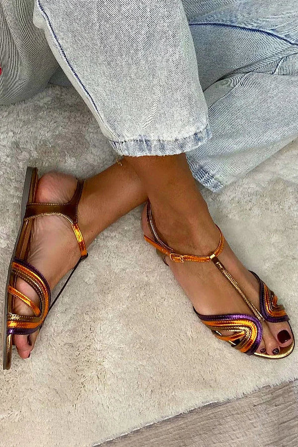 VIVIANA | SANDALIAS VERANIEGAS DE COLORES