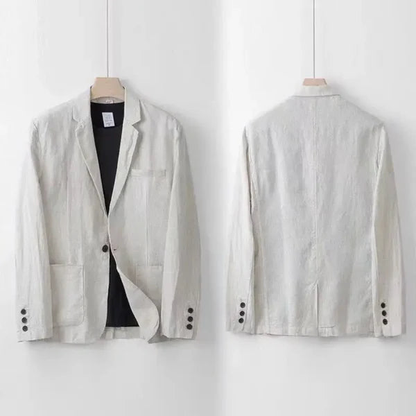 NAPOLI | TRAJE DE LINO ELEGANTE PARA HOMBRE