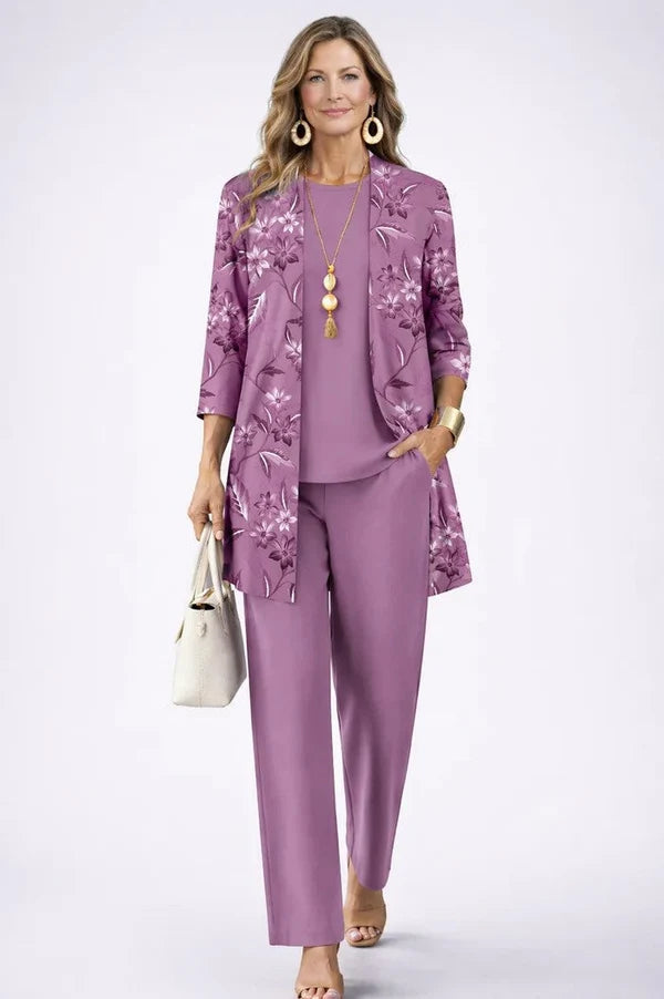 DONNA | CONJUNTO DE KIMONO CORAL PARA MUJER