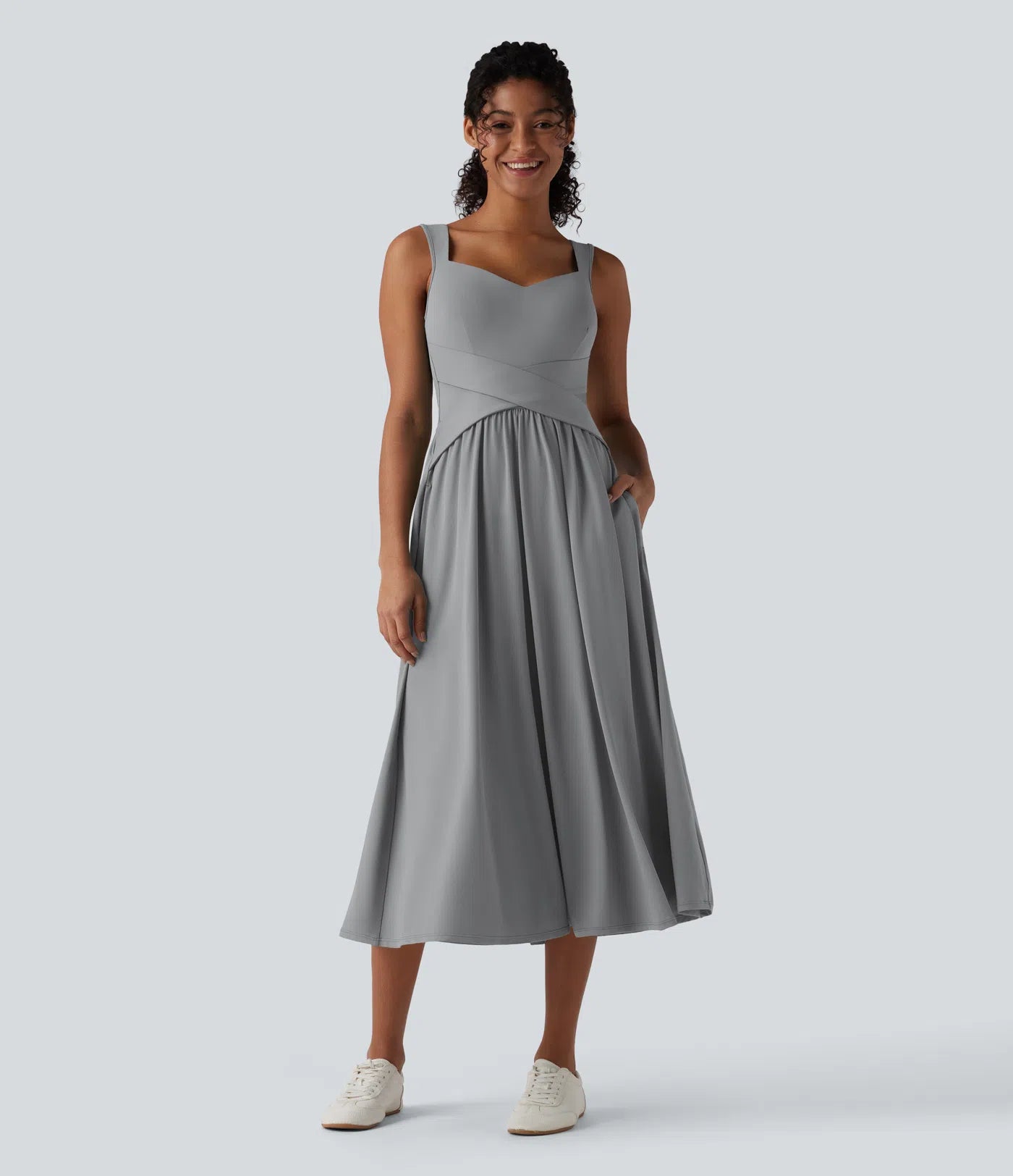 CLOE | VESTIDO DE CORTE CRUZADO INFORMAL