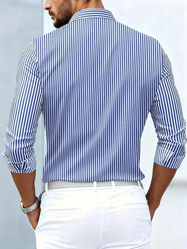 HUGO | CAMISA VINTAGE DE RAYAS PARA HOMBRE