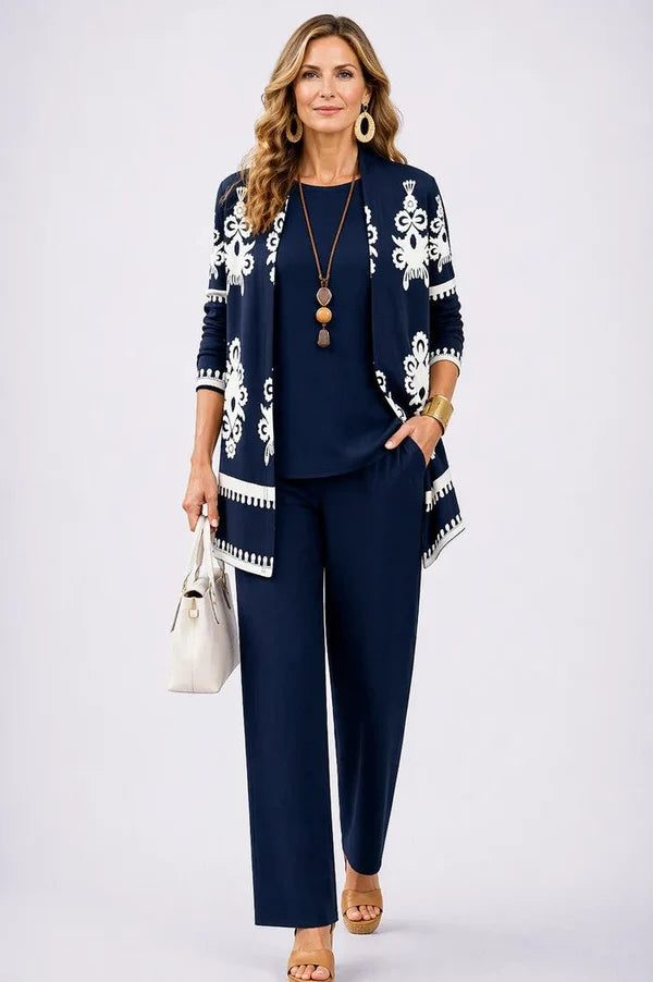 DONNA | CONJUNTO DE KIMONO CORAL PARA MUJER