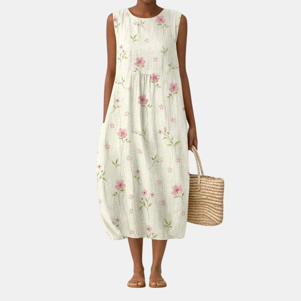 MILÁN | VESTIDO MIDI COTIDIANO PARA MUJER