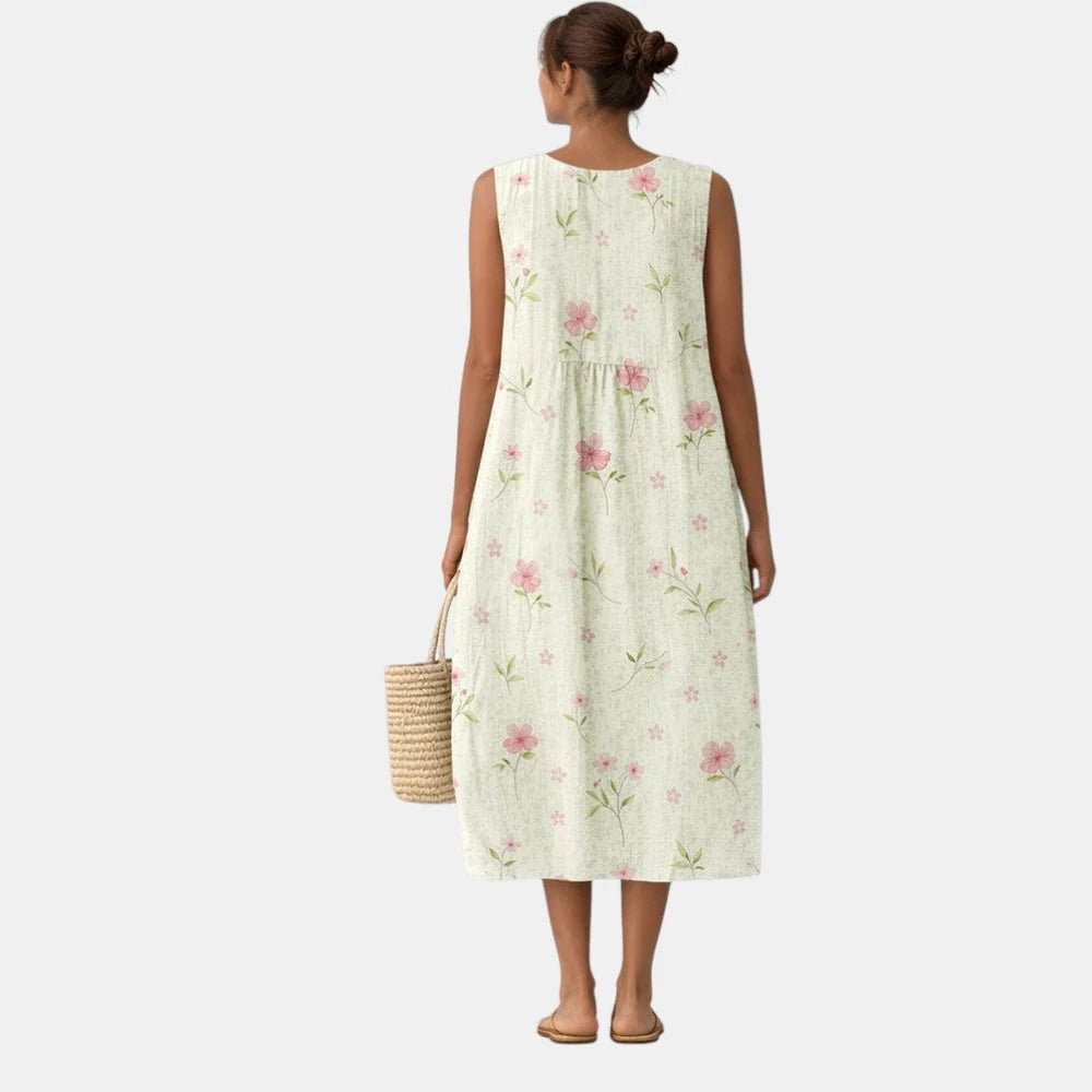 MILÁN | VESTIDO MIDI COTIDIANO PARA MUJER