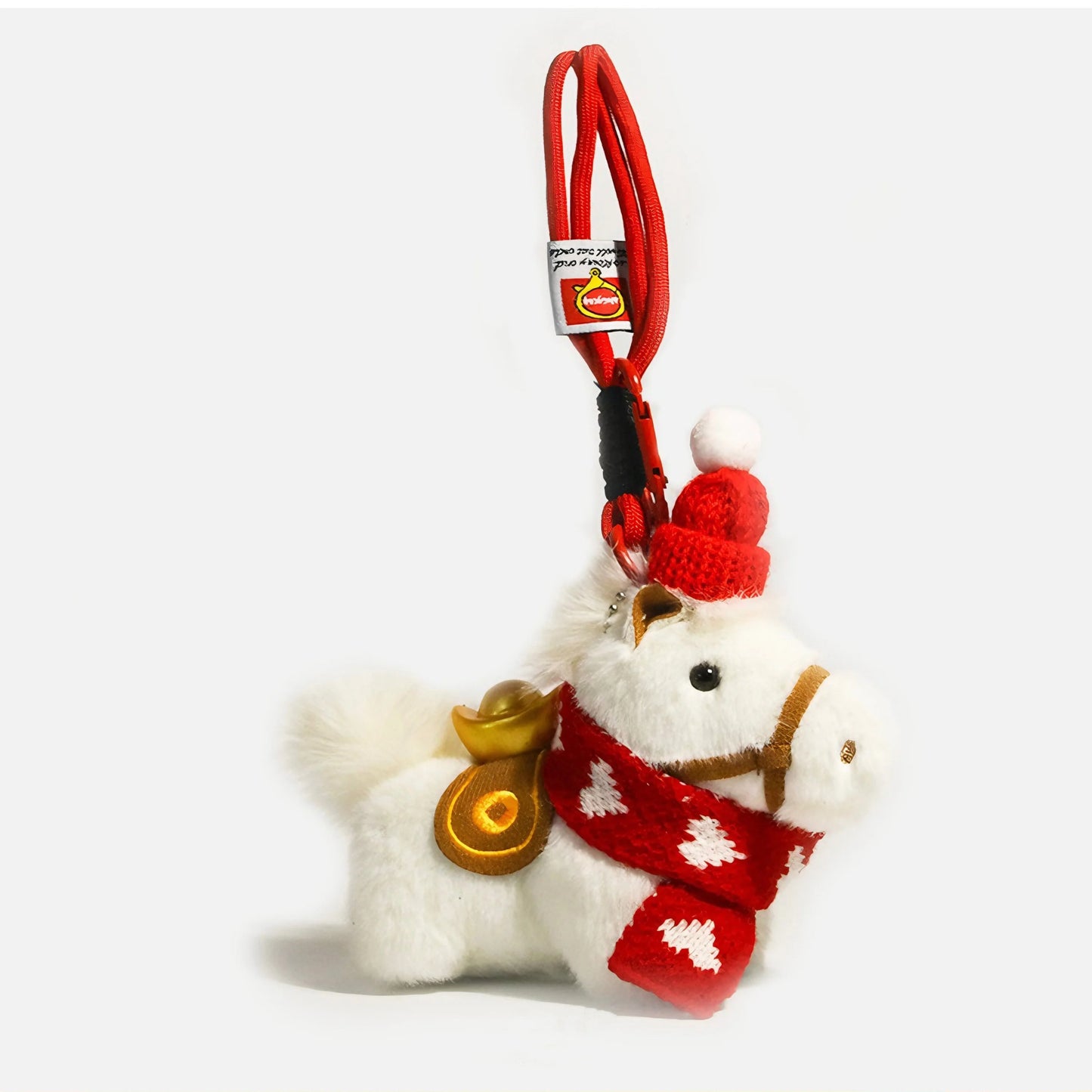 CHARM DE PELUCHE DE PONY PARA BOLSO