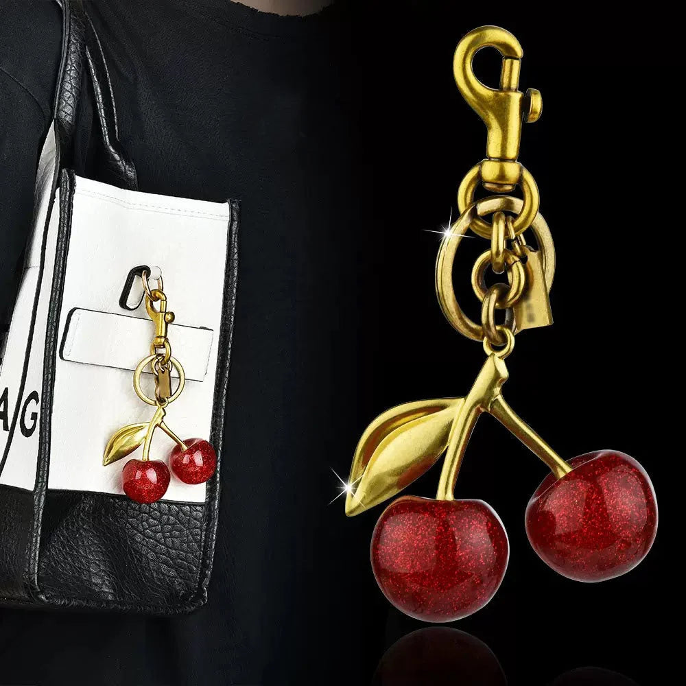 CHARM DE CEREZA PARA BOLSO