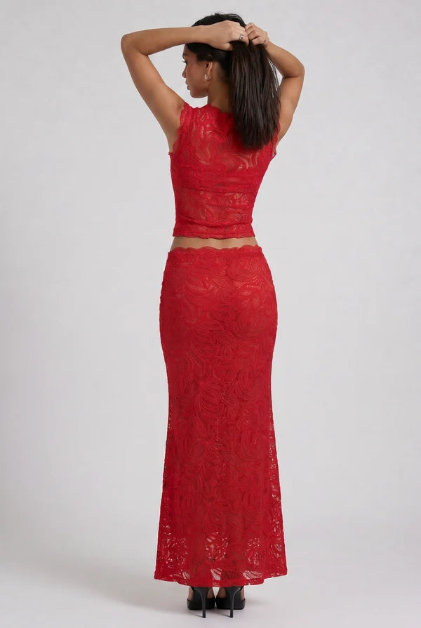 MARISOL | CONJUNTO DE VESTIDO CON ESTAMPADO PARA MUJER
