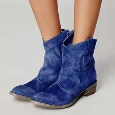 CHARLOTTE | BOTINES DE ANTE PARA MUJER