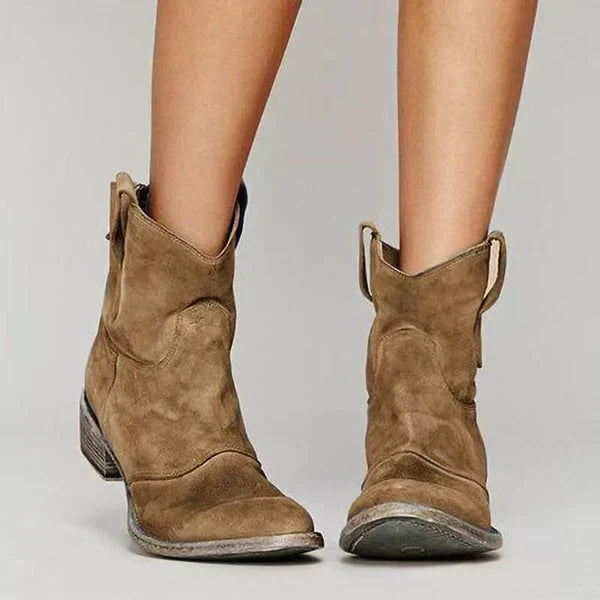 CHARLOTTE | BOTINES DE ANTE PARA MUJER