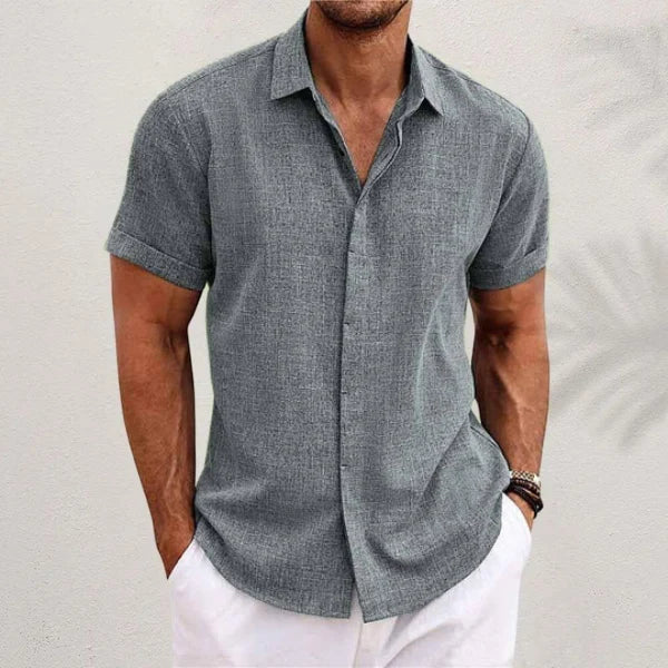 LUCAS | CAMISA CLÁSICA DE LINO PARA HOMBRE