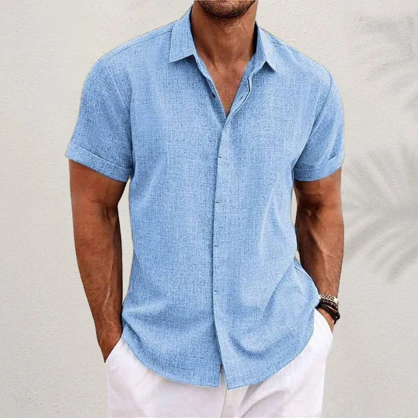 LUCAS | CAMISA CLÁSICA DE LINO PARA HOMBRE