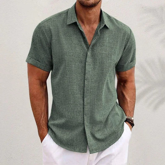 LUCAS | CAMISA CLÁSICA DE LINO PARA HOMBRE