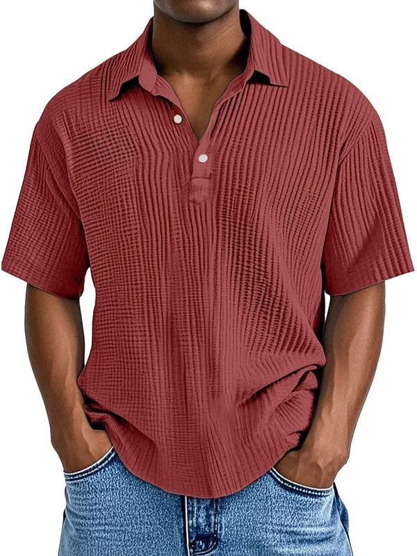 MÓNACO | POLO RETRO DE VERANO PARA HOMBRE