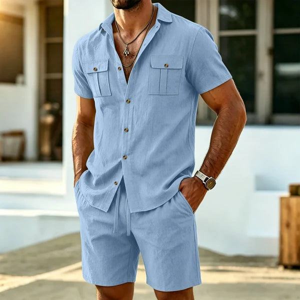 HECTOR | CONJUNTO DE LINO PARA HOMBRE