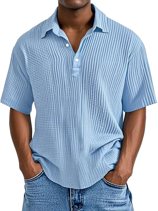 MÓNACO | POLO RETRO DE VERANO PARA HOMBRE