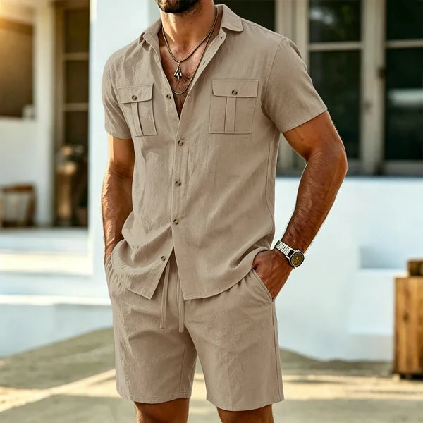 HECTOR | CONJUNTO DE LINO PARA HOMBRE