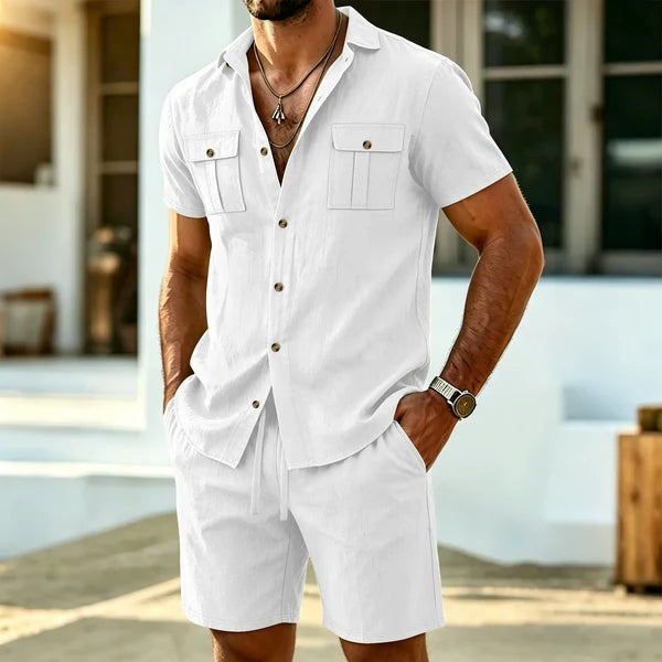 HECTOR | CONJUNTO DE LINO PARA HOMBRE
