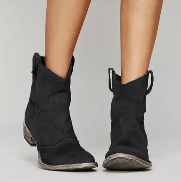 CHARLOTTE | BOTINES DE ANTE PARA MUJER