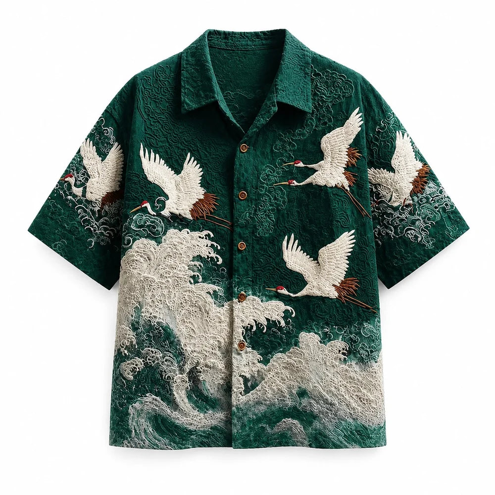 TSURU | CAMISA CON ESTAMPADO PARA HOMBRE