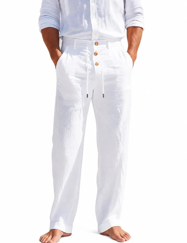ZARE | PANTALONES DE LINO PARA HOMBRE