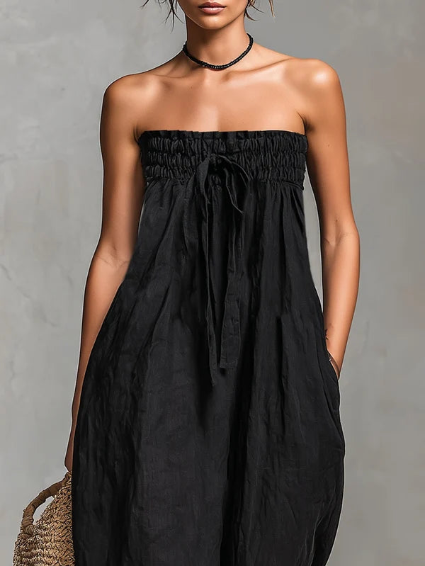 NINA | MONO ELEGANTE SIN TIRANTES PARA MUJER