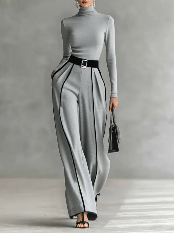 VERA | TRAJE ELEGANTE CON DETALLES PARA MUJER