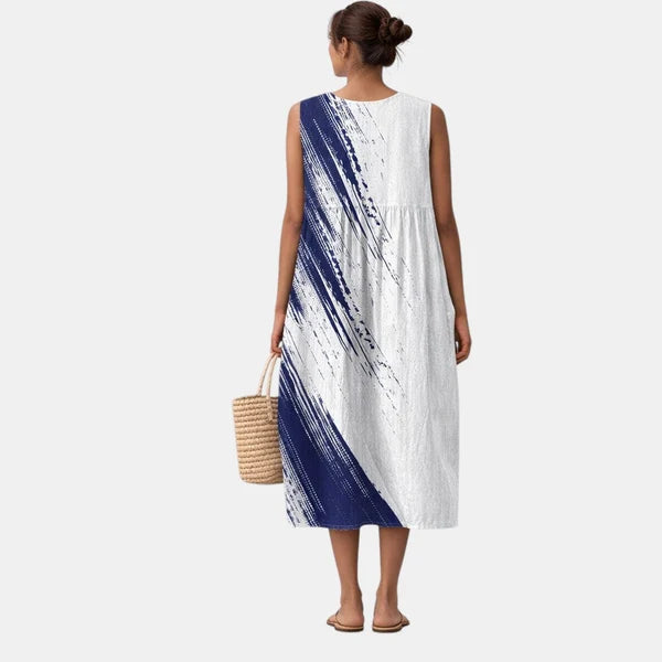 MYKONOS | VESTIDO MIDI ELEGANTE PARA MUJER