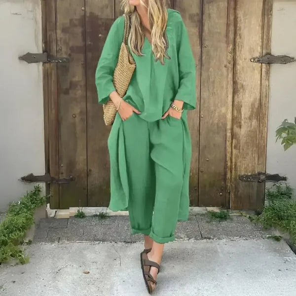 PAULA | TRAJE DE DOS PIEZAS PARA MUJER