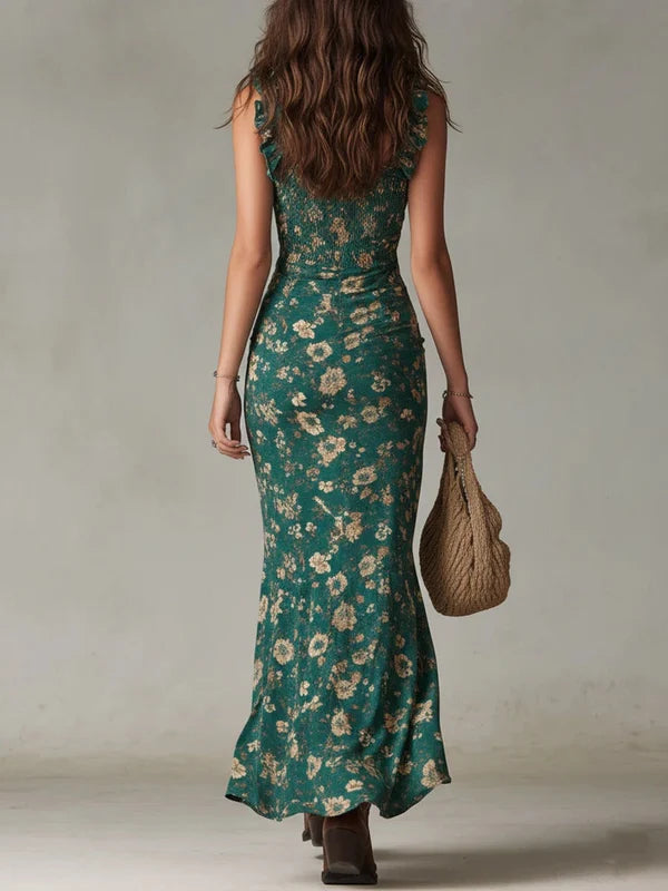 ZARA | VESTIDO LARGO VINTAGE PARA MUJER