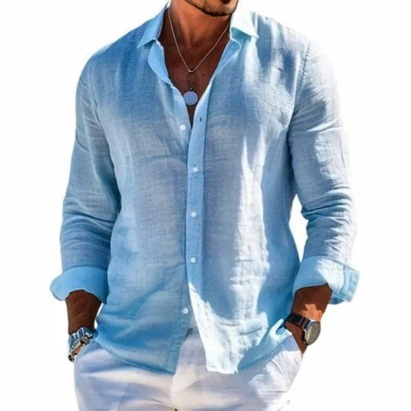 POSITANO | CAMISA DE LINO PARA HOMBRE