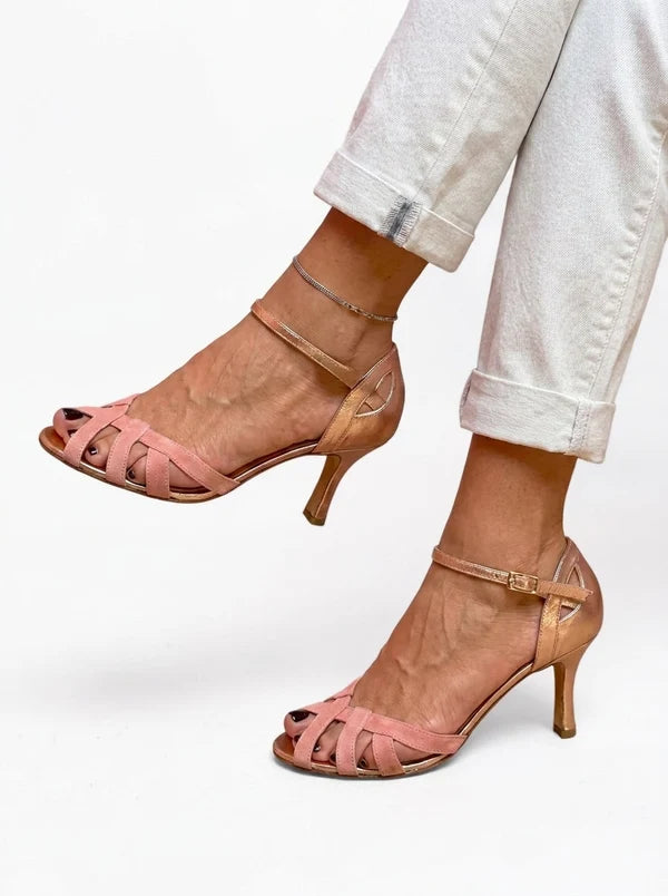 DINIA | SANDALIAS DE TACON PARA MUJER