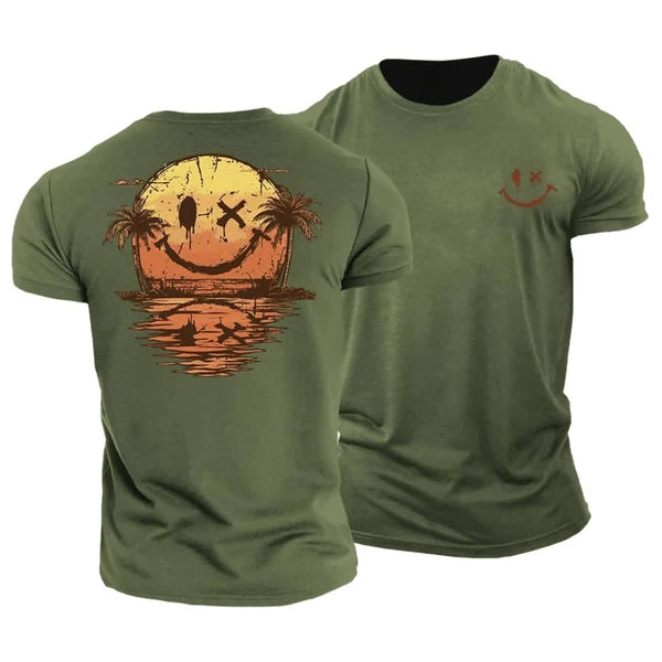SUM | CAMISETA VERANIEGA CON ESTAMPADO