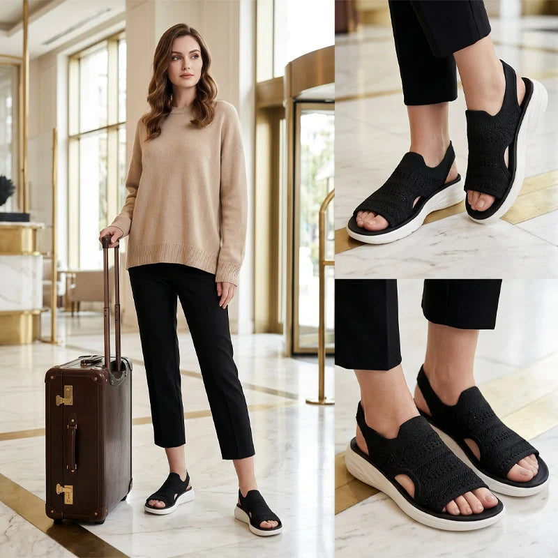 SERENA | SANDALIAS DE PLATAFORMA TRANSPIRABLE PARA MUJER