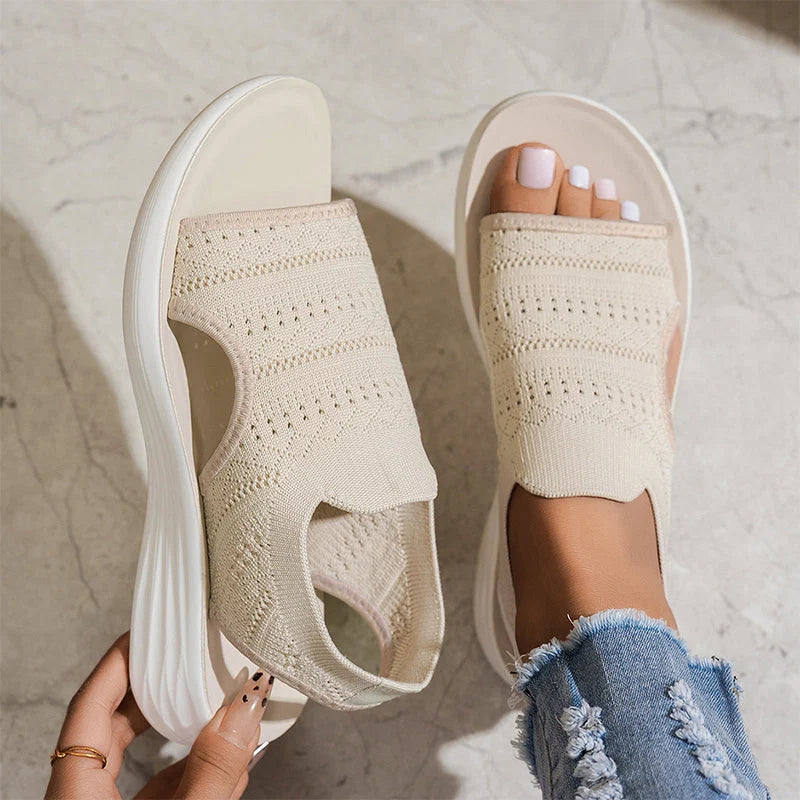 SERENA | SANDALIAS DE PLATAFORMA TRANSPIRABLE PARA MUJER