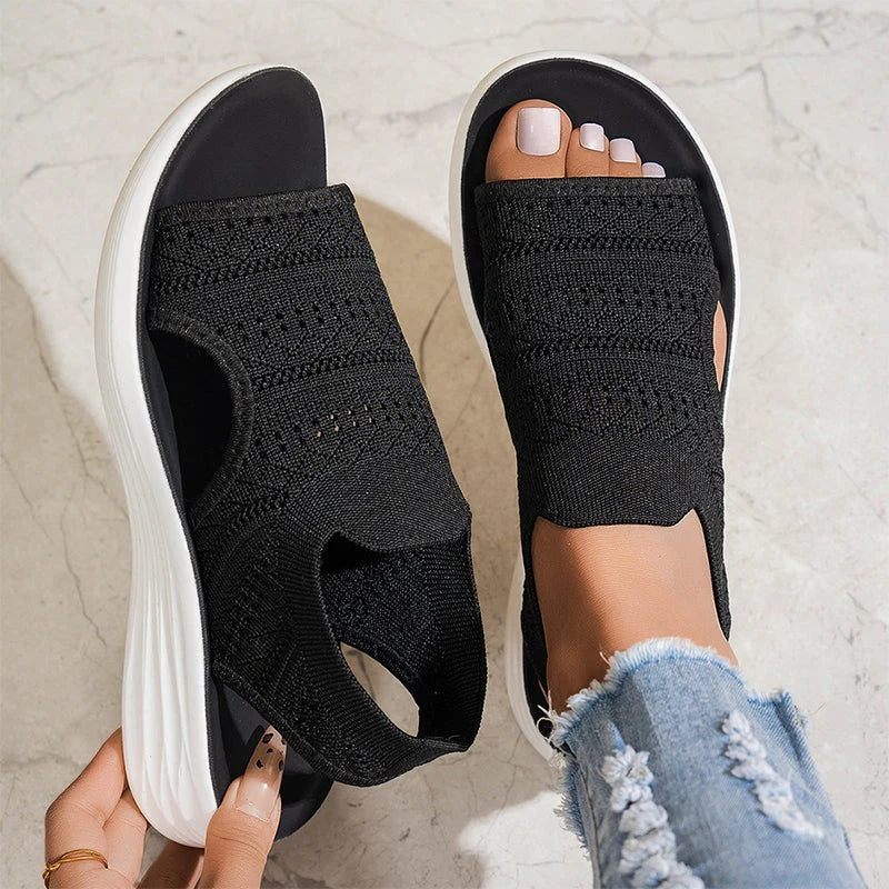 SERENA | SANDALIAS DE PLATAFORMA TRANSPIRABLE PARA MUJER
