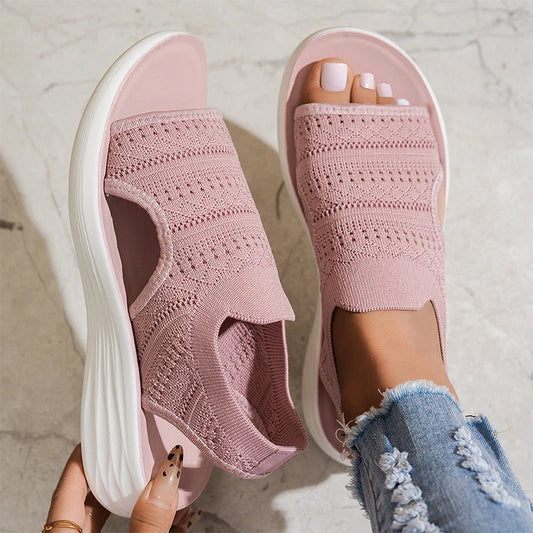 SERENA | SANDALIAS DE PLATAFORMA TRANSPIRABLE PARA MUJER